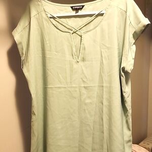Express Mint Green shirt